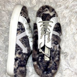 new vintage Havana slip ons